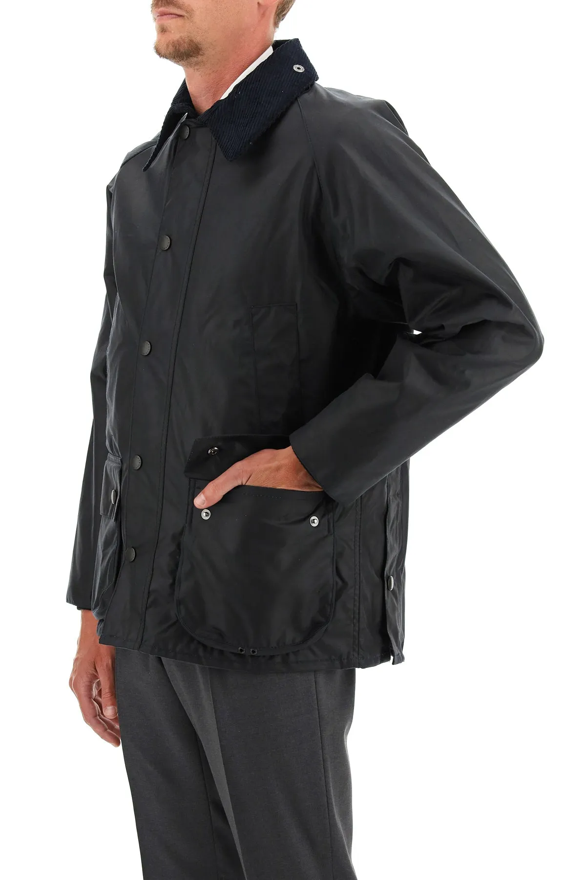 BARBOUR Giacca Classic Bedale In Cotone Cerato