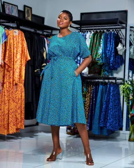 BB Set: Boho top and wrap skirt