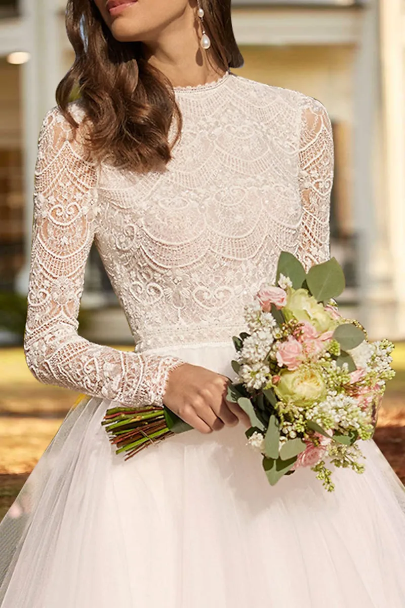 Bridal Shower Vintage 1940s / 1950s Little White Dresses Wedding Dresses Bridal Gowns QW2352