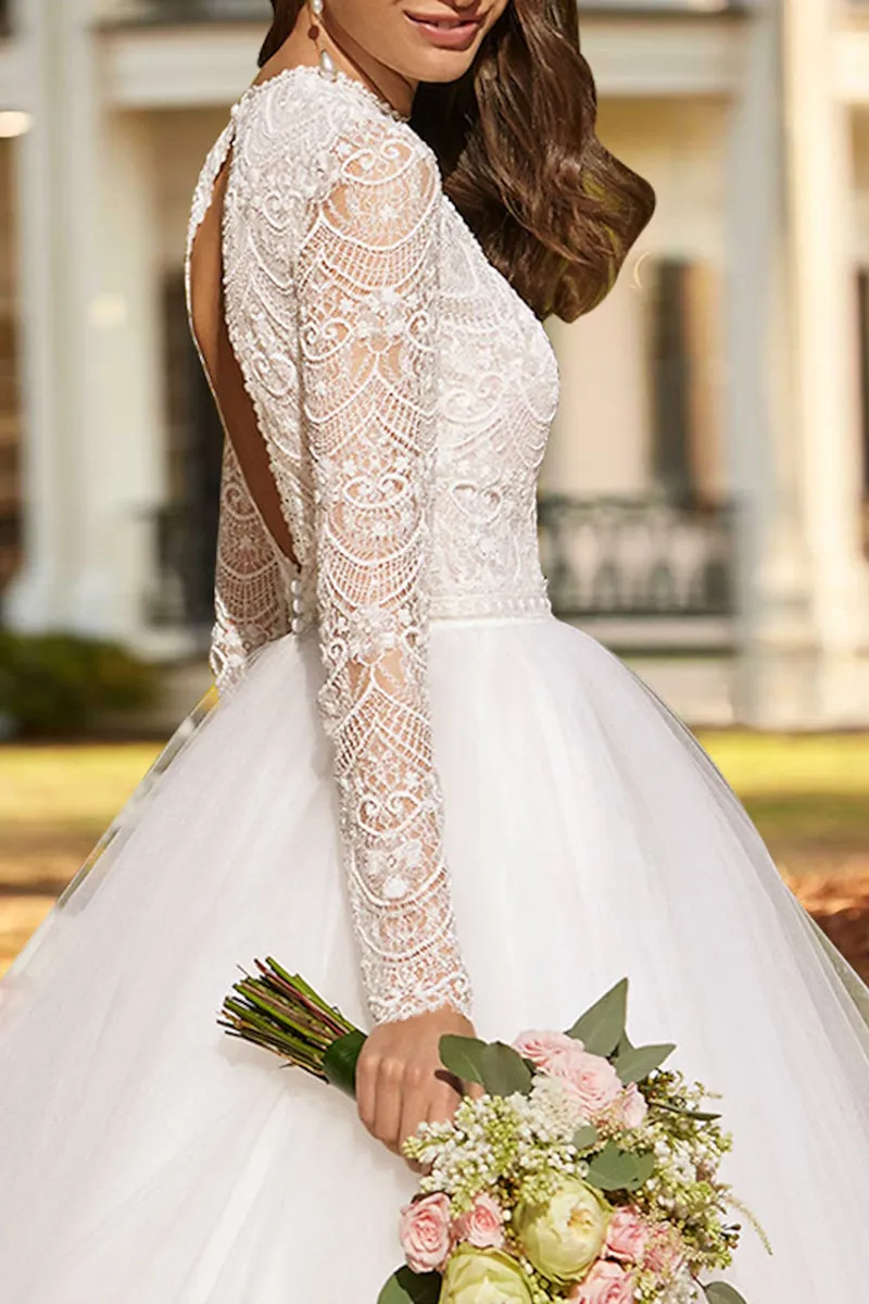 Bridal Shower Vintage 1940s / 1950s Little White Dresses Wedding Dresses Bridal Gowns QW2352