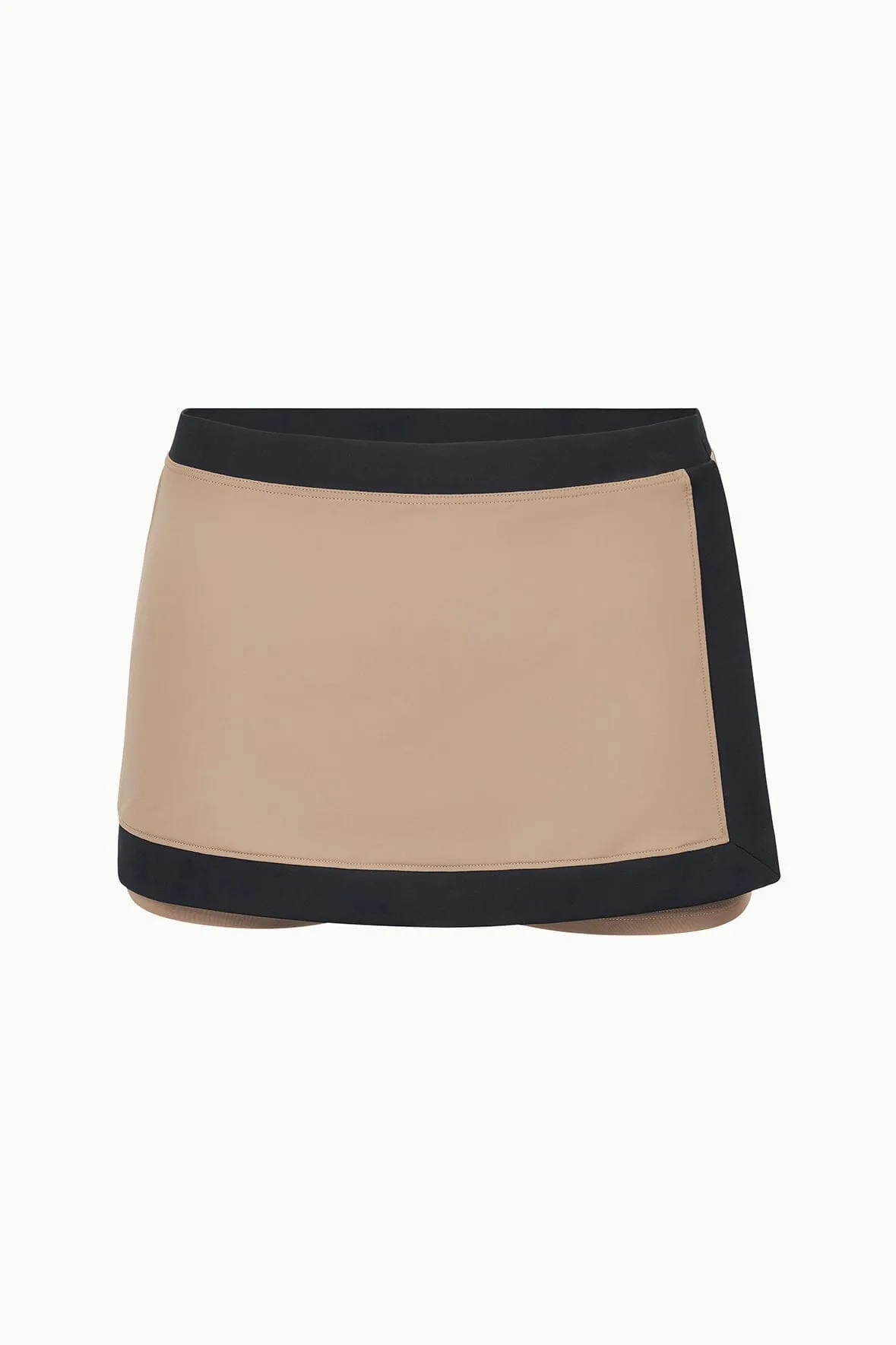 CANYON SWIM SKIRT | TAUPE BLACK