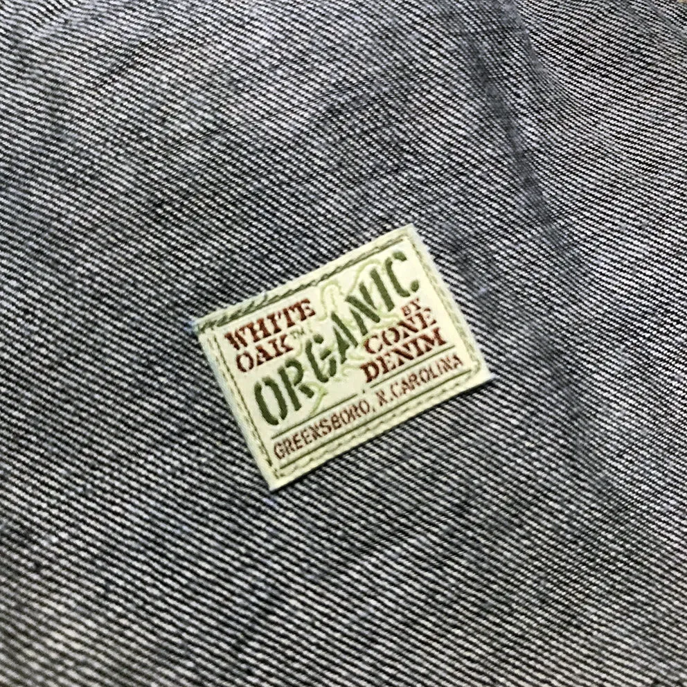 DDL 317-BYRON OV REGULAR FIT 4 POCKET CONE MILLS ORGANIC COTTON DENIM CHORE COAT-12.75oz-RAW INDIGO