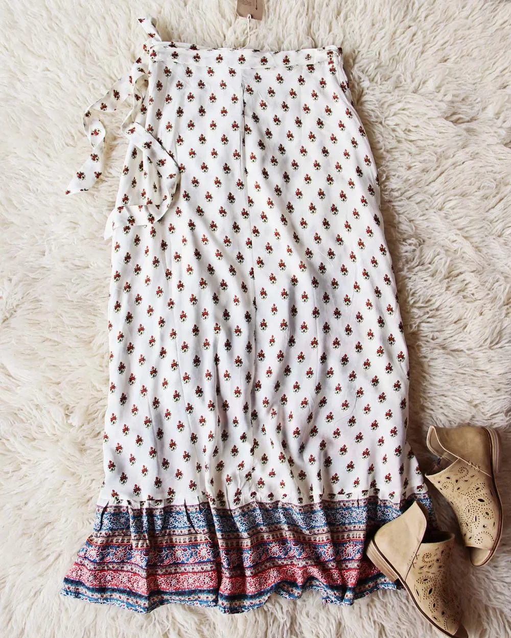 Fall Fortune Wrap Skirt