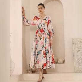 Jenae Maxi Dress (Floral)