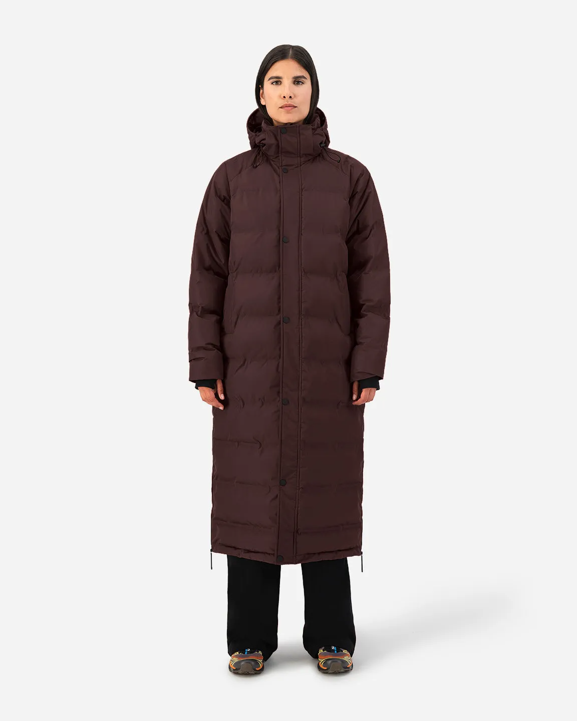LIGHTWEIGHT PUFFER, Bitter Chocolate