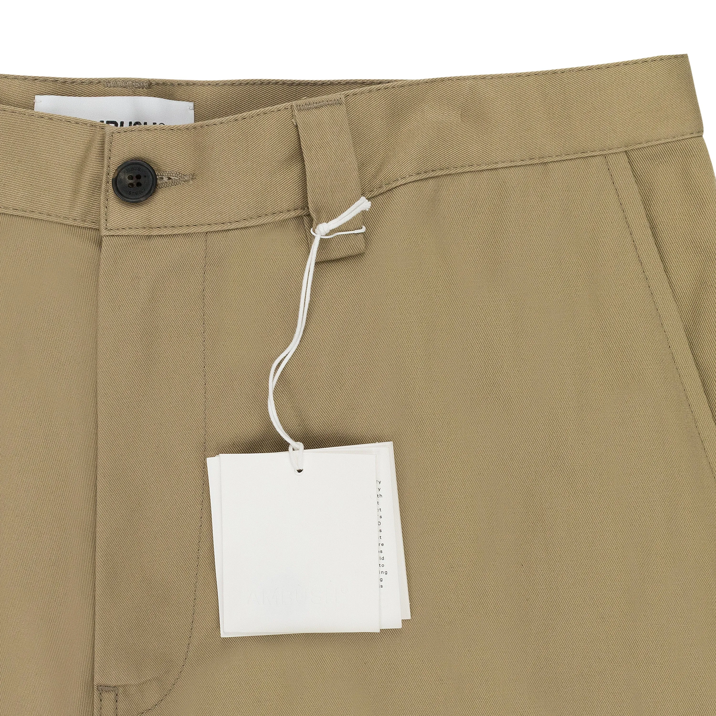 NATURAL CHINOS CARGO PANTS