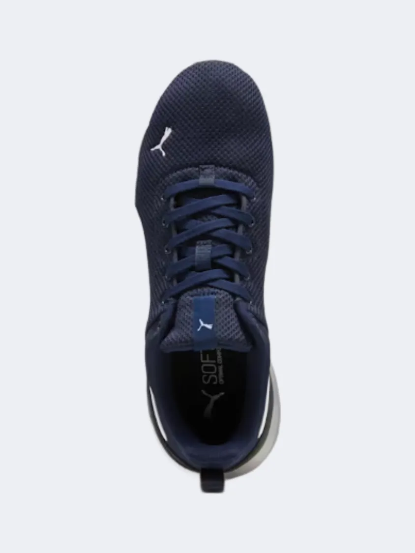 Puma Anzarun Lite Trainers Men Lifestyle Boots Peacoat/White