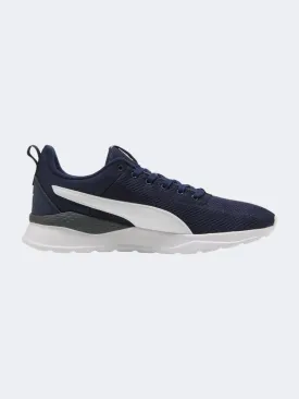 Puma Anzarun Lite Trainers Men Lifestyle Boots Peacoat/White