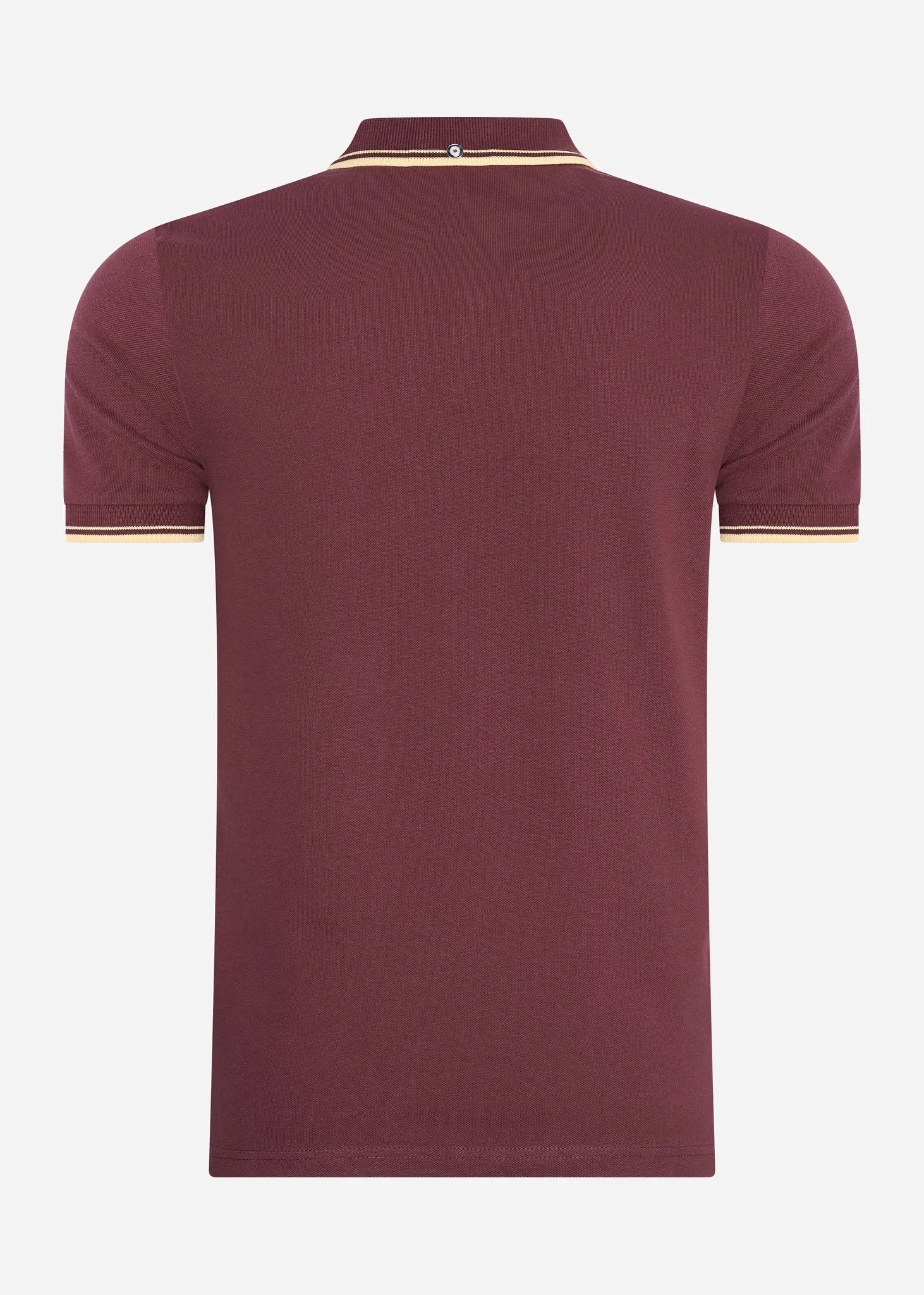 Signature polo - aubergine
