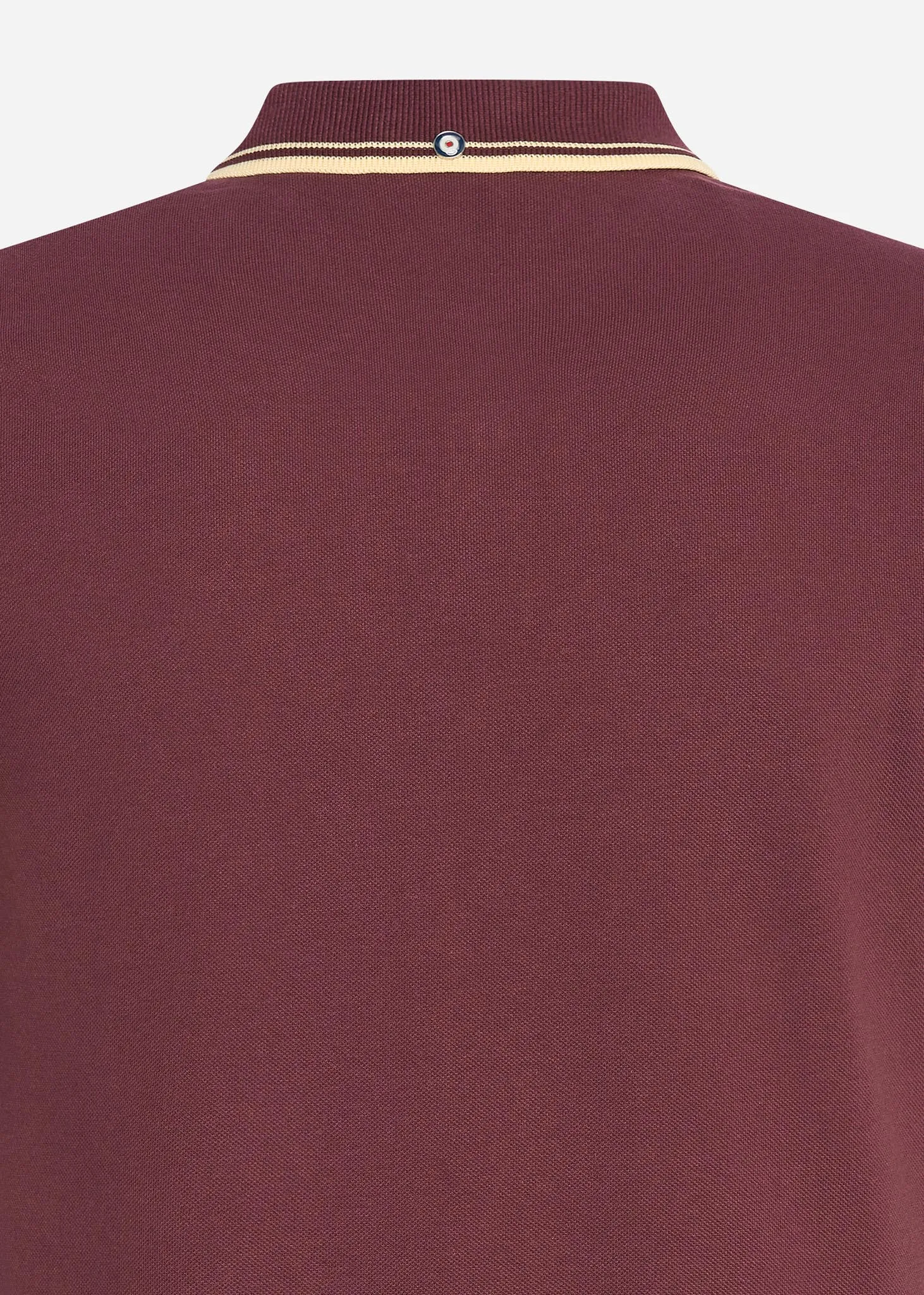 Signature polo - aubergine