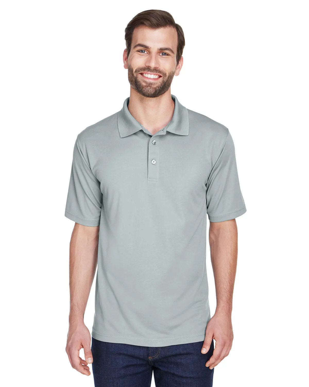 UltraClub Cool & Dry Mesh Pique Polo