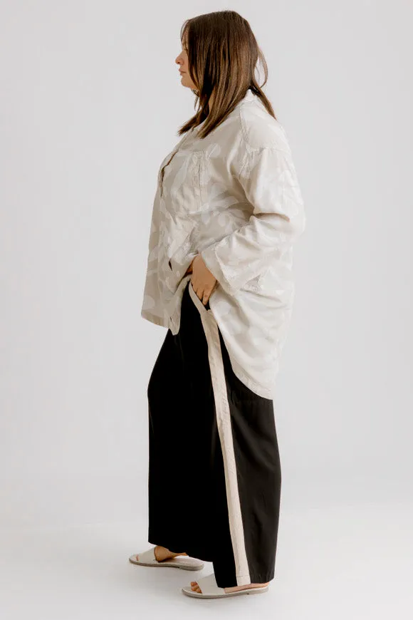 Wild Side Tuxedo Pant - Black