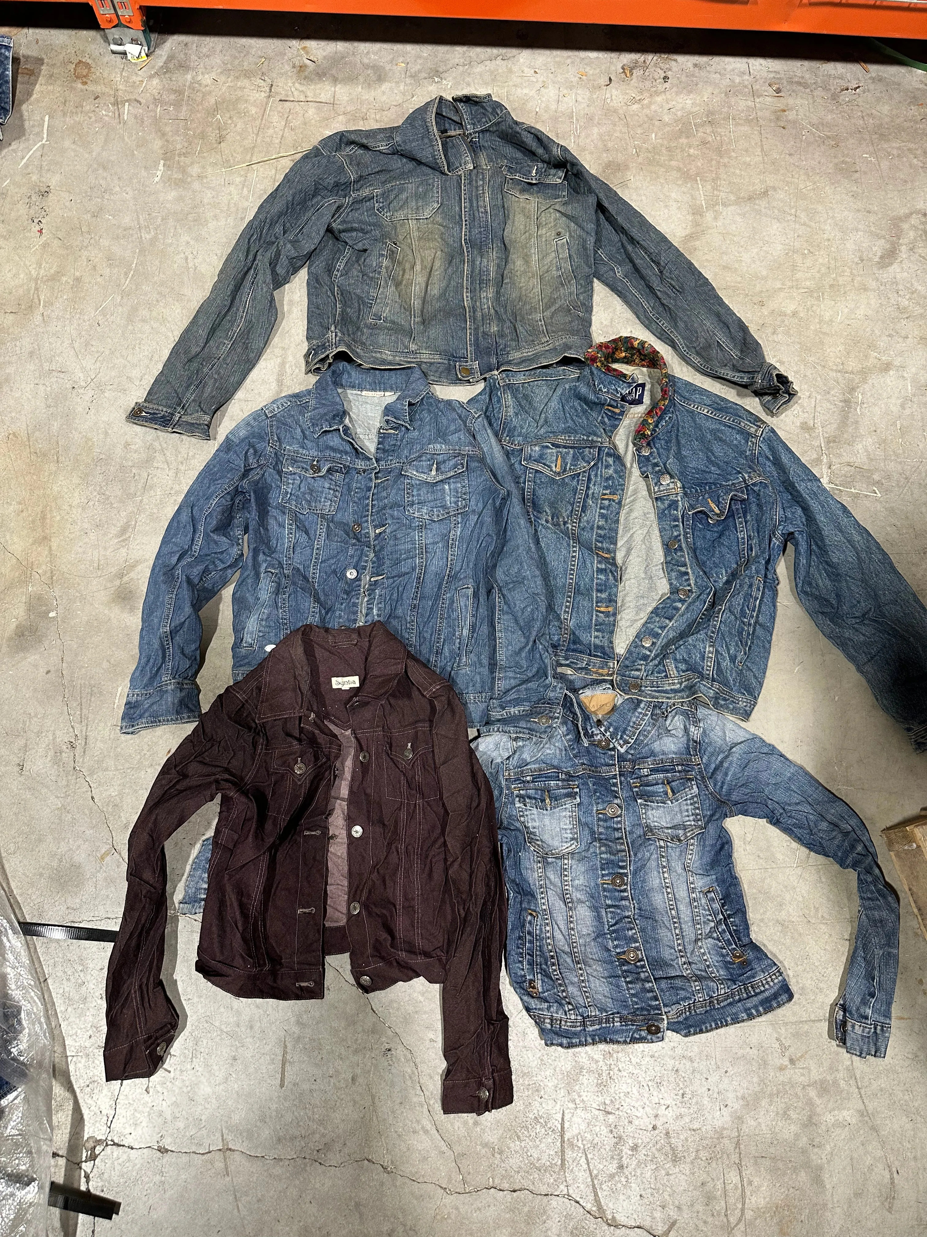 Women's Denim Jackets Bale