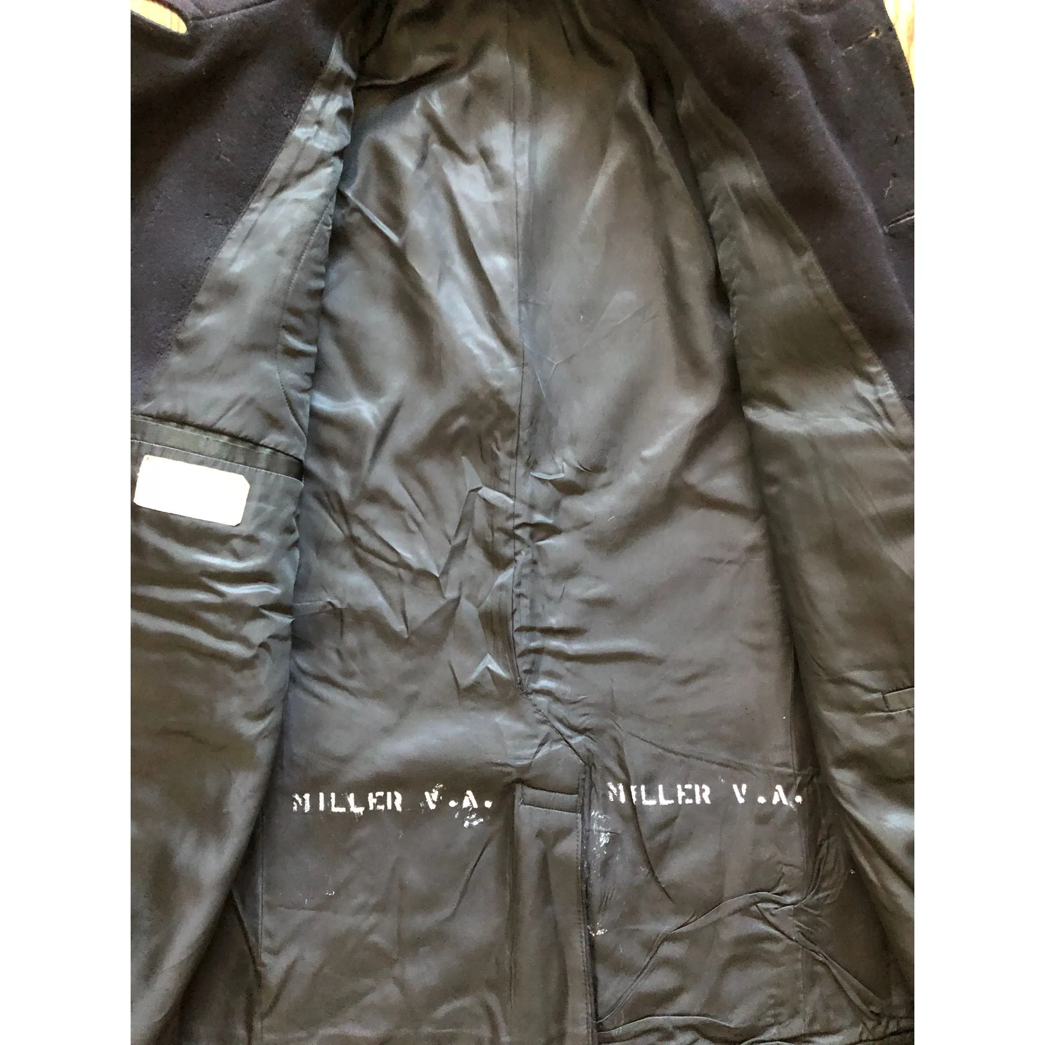WWII U.S. Navy Peacoat Miller