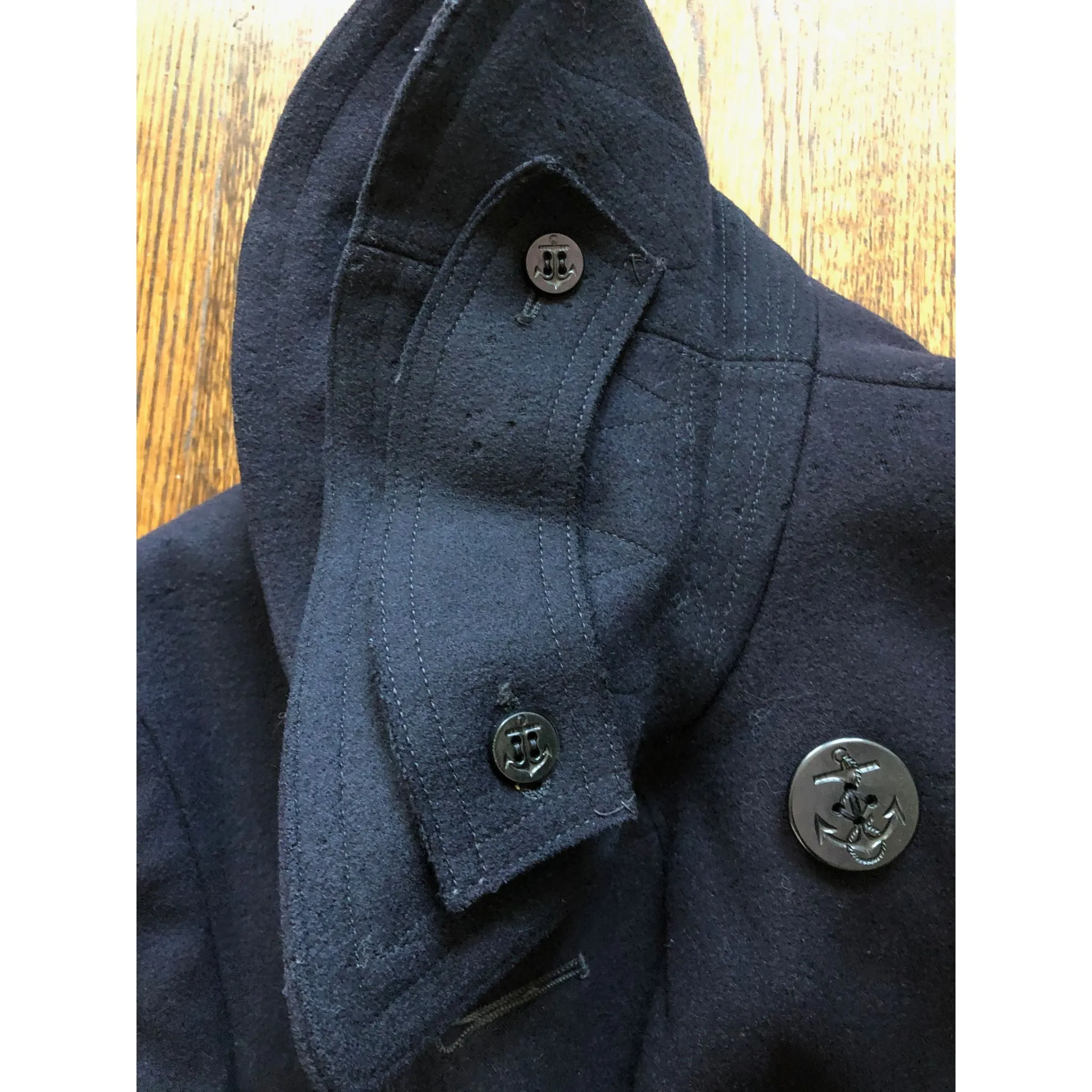 WWII U.S. Navy Peacoat Miller